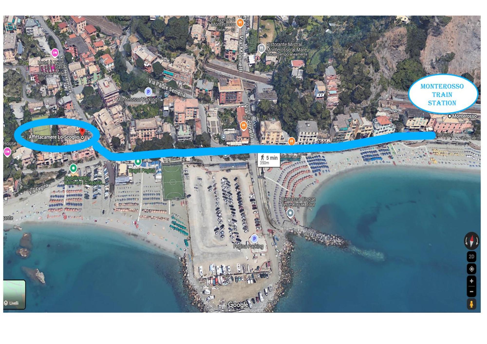 Affittacamere Lo Scoglio Monterosso al Mare Bagian luar foto